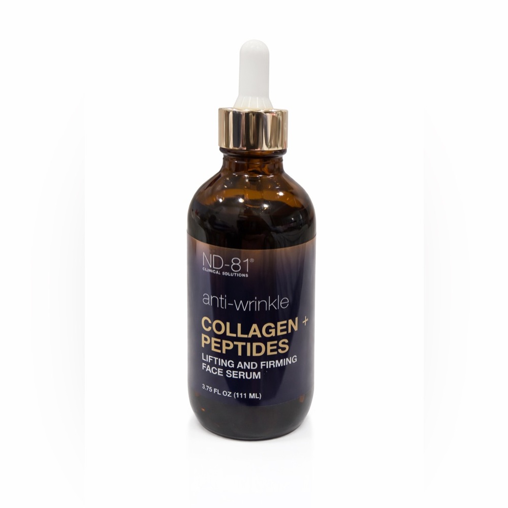 ND-81 Anti-Wrinkle Collagen + Peptides Lifting & Firming Serum 3.75 fl New